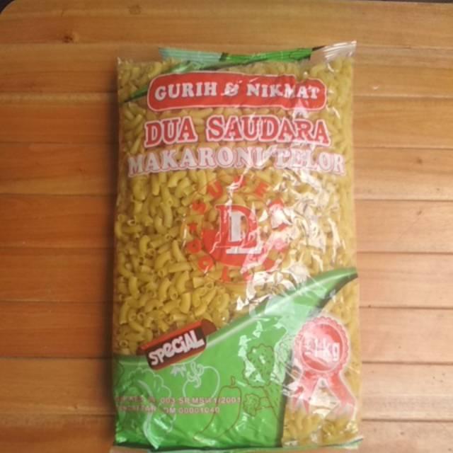 Gambar DUA SAUDARA Makaroni Telor (Bantet) 1kg dari Barkha Foodmart undefined Tokopedia