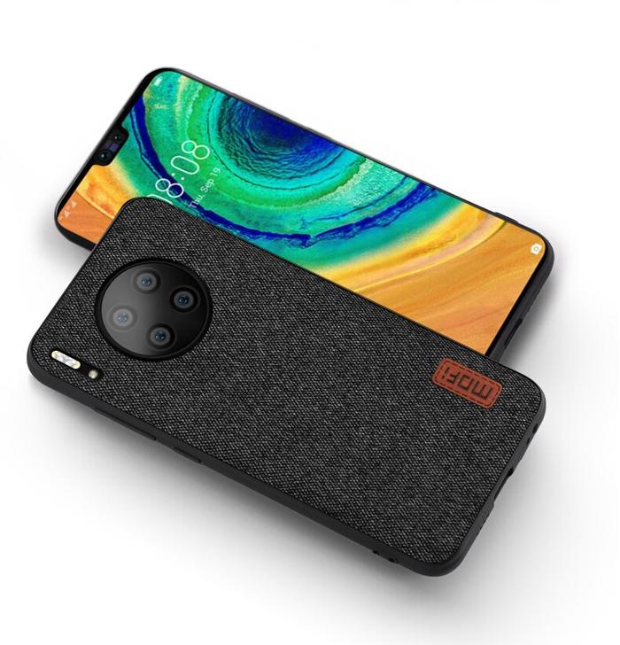Gambar HUAWEI MATE 30 PRO CASE MOFI FABRIC ORIGINAL HARD SOFT SILICONE COVER - Hitam, HW MATE 30 PRO dari Markas acc 88 undefined Tokopedia