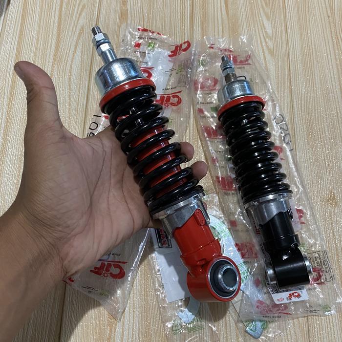 Gambar shock shockbeker depan carbone cif ORIGINAL vespa smallframe pts dkk - Merah dari DEWATA SCOOTERS undefined Tokopedia