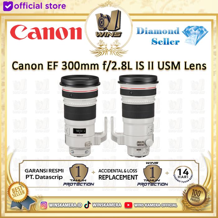 Gambar Lensa Canon EF 300mm F/2.8L IS II USM Garansi Resmi dari WINS OFFICIAL STORE undefined Tokopedia