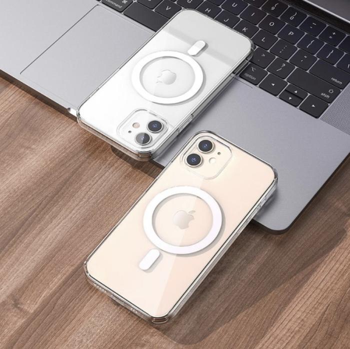 Gambar HARD CASE MAGSAFE TPU CLEAR FOR IPHONE 11 | 12 | 13 | PRO | MAX | MINI - iP 11, Clear dari Malibu_Case undefined Tokopedia