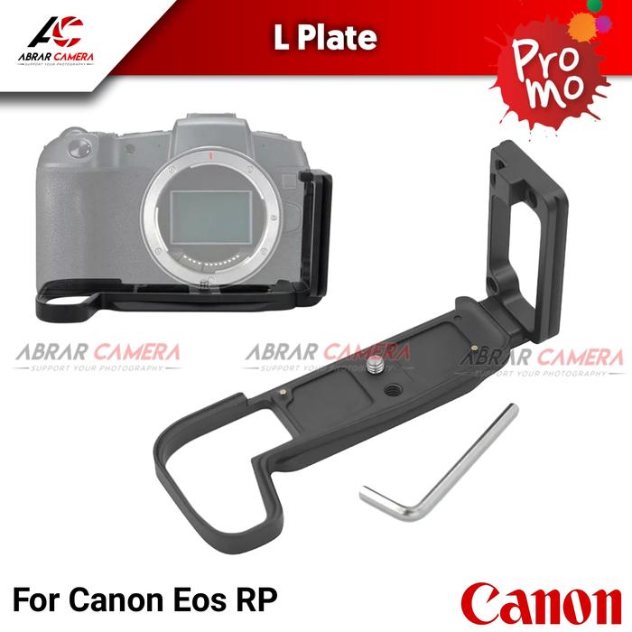 Jual L Plate Metal Quick Release Vertical Plate for Canon EOS RP