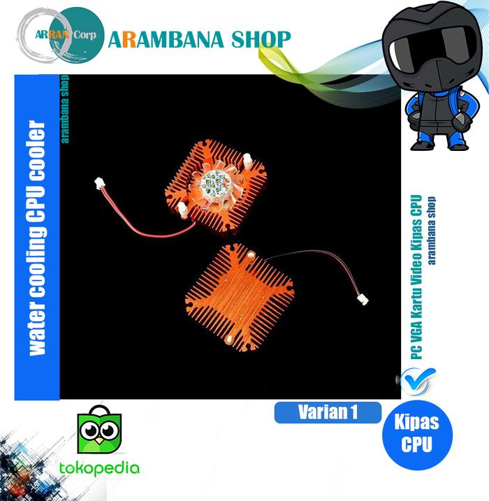 Gambar Heatsink Komputer PC VGA Kartu Video Kipas CPU - Varian 1 dari ARAMBANA undefined Tokopedia