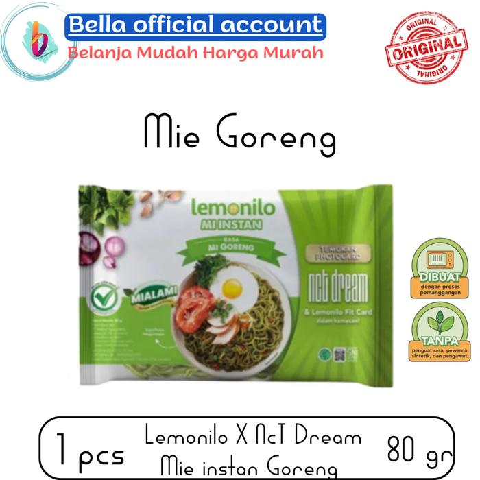 Gambar Lemonilo x NCT DREAM Mie Instan Rasa Goreng 1 PCS 80 gr dari Bella shop TNG undefined Tokopedia