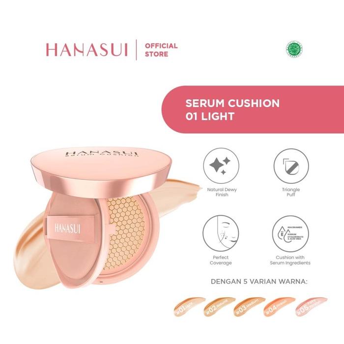 Gambar HANASUI SERUM CUSHION 15GR - LIGHT dari agogostore undefined Tokopedia
