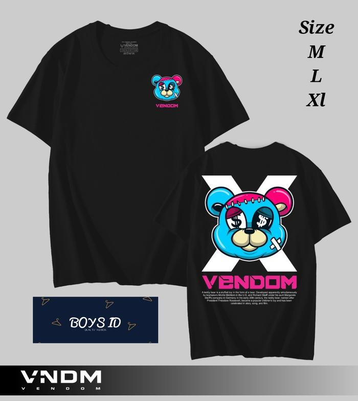 Gambar kaos pria dewasa M L XL 2XL 3XL murah import kaos murah kaos kekinian - Hitam, M dari BOYS ID undefined Tokopedia