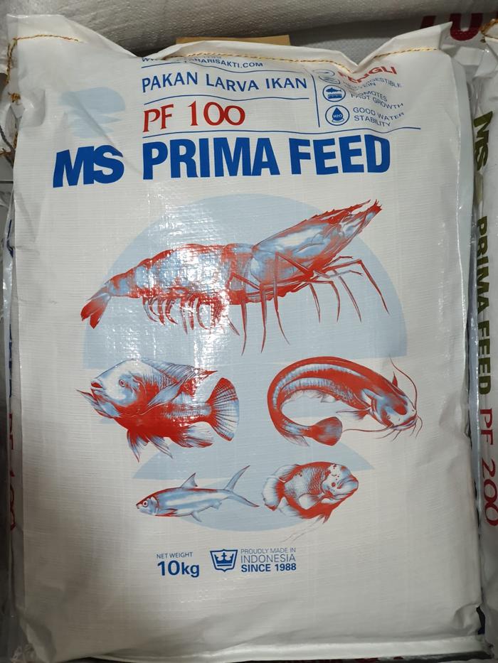 Gambar Pakan Benih Ikan dan Larva Ikan PF 100 PRIMA FEED 100 ( Repack 1Kg ) H dari BLESSED PET SHOP undefined Tokopedia