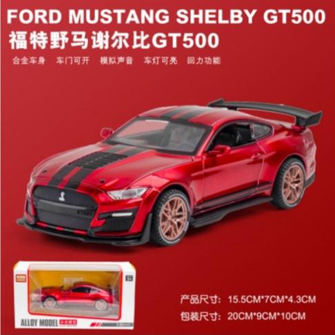 Gambar Car Model / Miniatur Ford Mustang SKALA 1:32 - Merah dari RNR Kind Engine undefined Tokopedia