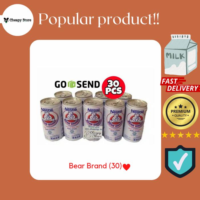 Gambar Susu bear brand 189ml Palembang (susu beruang) Nestle kartonan (30pcs) dari Cheapystore undefined Tokopedia