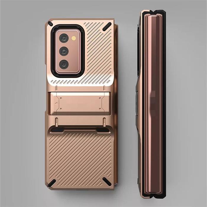 Gambar Case Samsung Galaxy Z Fold 2 Fold2 5G Original VRS Kickstand Standing Cover Casing - Bronze dari Univers Sale undefined Tokopedia