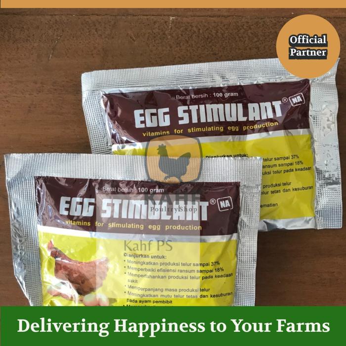 Gambar Egg stimulant 100 gram Vitamin Pemicu Produksi Telur dari Kahf PS Poultry Shop undefined Tokopedia