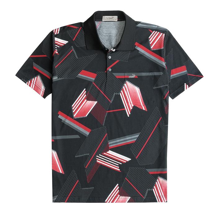 Gambar Kaos Polo Pria Crocodile Diamond 1742 original bahan katun Premium - Hitam, S dari Brand-idStore undefined Tokopedia