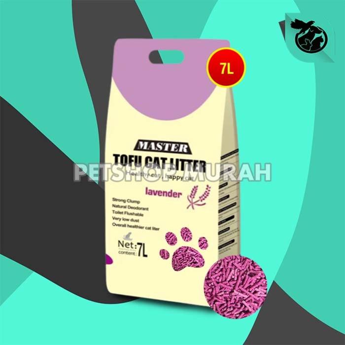 Gambar Master Tofu Soya Cat Litter Pasir Gumpal Kucing 7 Litter - LAVENDER dari CV PERMATA SAHABAT MAJU undefined Tokopedia