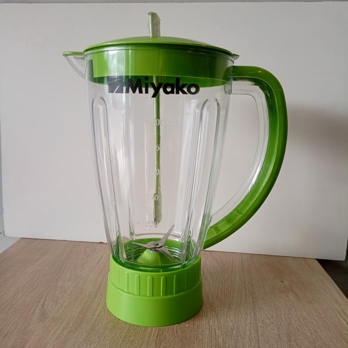 Gambar Gelas Plastik Jar Pisau Tutup Sendok Blender Miyako BL 152 Original - Set Komplit dari Damai Terang undefined Tokopedia
