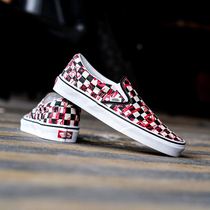 Checkered Vans Original Red Checkered Vans Red Vans Size Vans