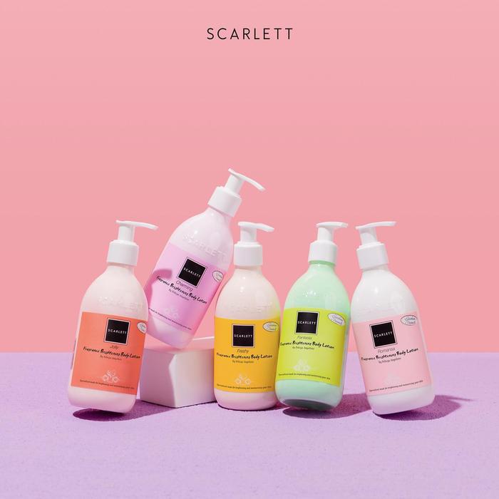 Gambar scarlett Fragrance Brightening Body Lotion - Jolly B. Cream dari Skinnbee undefined Tokopedia
