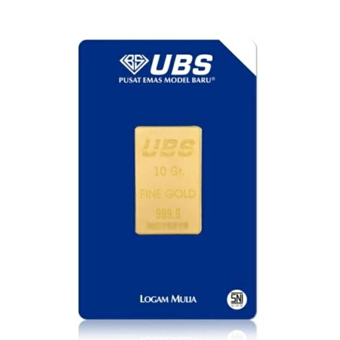 Gambar 10 GR ( GRAM ) LOGAM MULIA UBS PRESS SERTIFIKAT - UBS PRESS 10 gr dari JuraganEmas undefined Tokopedia