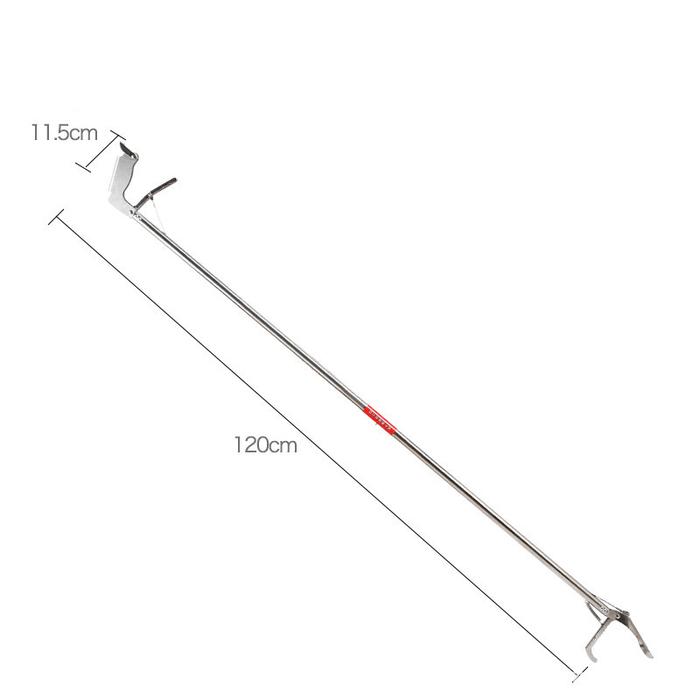 Gambar Tongkat Penjepit Ular / Stainless Alat Penangkap Ular / Alat Penjepit - 120CM dari Momen Hati undefined Tokopedia