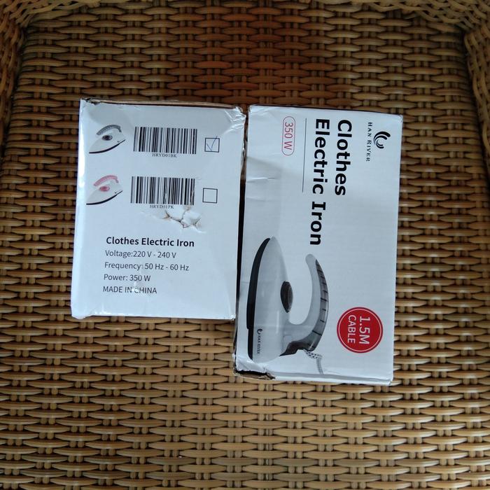 Gambar setrika portable mini travel han river - Dus Cacat dari Avant Techno undefined Tokopedia
