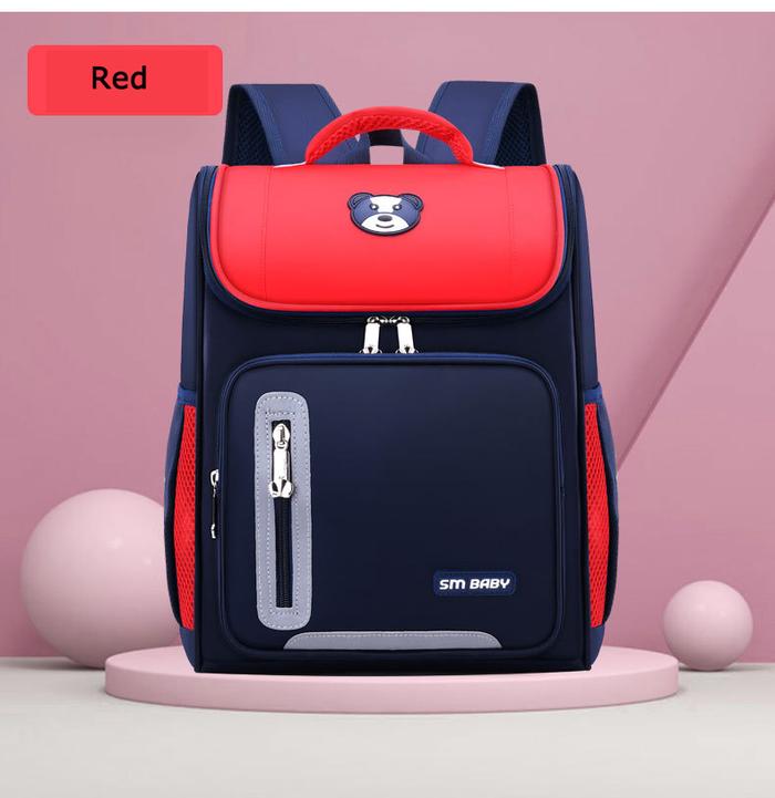 Gambar Tas Sekolah TK-SMP Ransel Import Anak Laki dan Perempuan Backpack Impo - Red dari Union ATK Official Store undefined Tokopedia