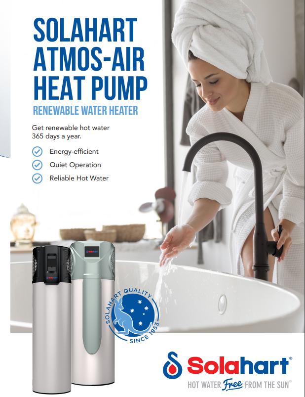 Heat Pump Atmos Water Heater Atmos Water Heater OTH Solahart Atmos