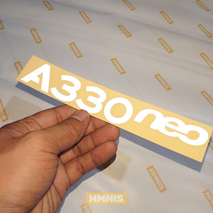 Gambar Sticker Airbus A320 Neo, Airbus A330 Neo, Sticker Pesawat, A320, A330 - A330 Neo, Biru dari HMNIS undefined Tokopedia