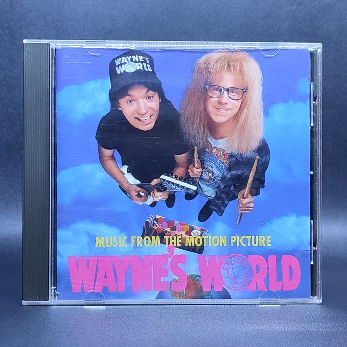 Jual CD OST WAYNE'S WORLD IMPORT QUEEN CINDERELLA BULLETBOYS BLACK