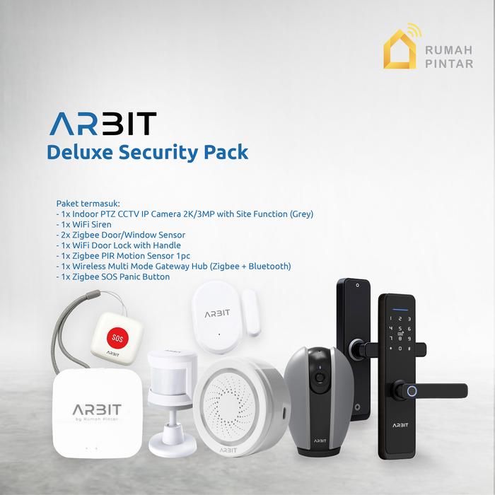 Gambar ARBIT - Deluxe Security Smart Home Bundle Pack dari ARBIT Smart Home undefined Tokopedia