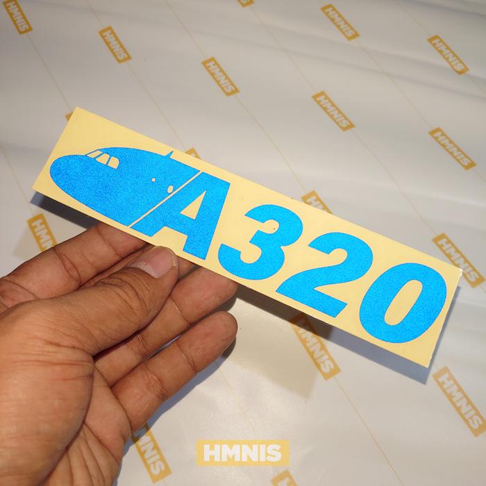 Gambar Sticker Pesawat Airbus A320, Sticker Pesawat Airbus A380, A320, A380 - A380, Putih dari HMNIS undefined Tokopedia