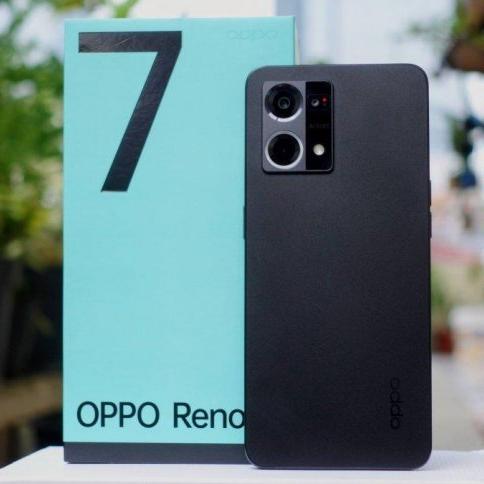 Gambar OPPO RENO 7 RAM 8/256 GB GARANSI RESMI (RAM 8GB + 5GB RAM EXPANSION) - Cosmic Black dari Sahabat Phoneshop undefined Tokopedia