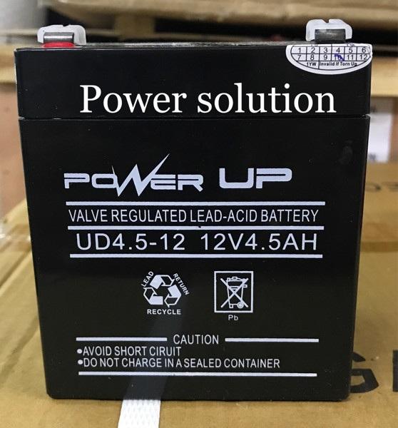 Gambar Battery Power up 12V 4.5Ah Baterai ups 12V 4 5Ah aki ups 12V 4 koma 5 - PWR UP 12V4.5AH dari Power solution pws undefined Tokopedia
