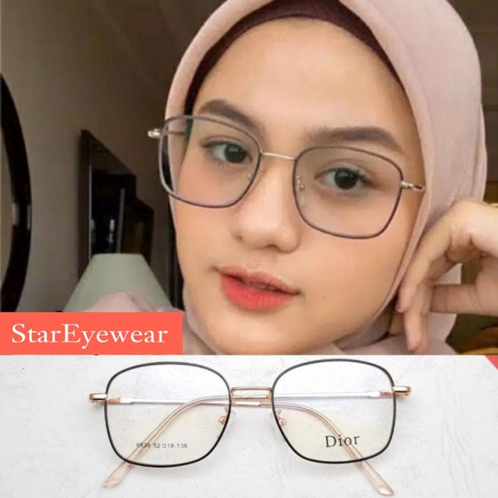 Gambar KACAMATA LENSA PHOTOCROMIC - FRAME SE6639 - KACAMATA ANTI RADIASI - Hitam Rose Gold, Photocromic dari Stareyewear undefined Tokopedia
