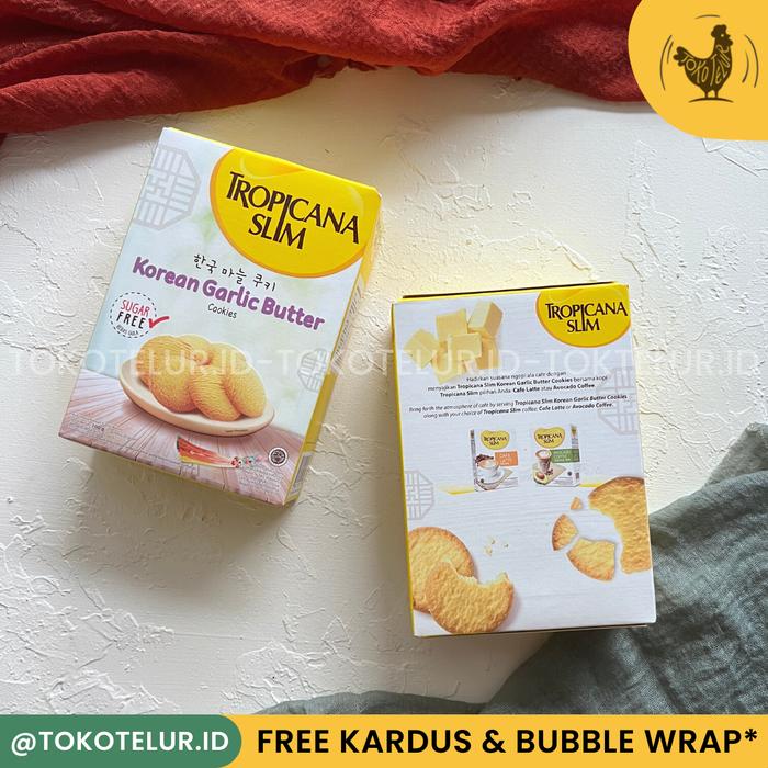 Gambar TROPICANA SLIM - Cookies SUGAR FREE | Snack Diet Bebas Gula 100 kalori - BOXGarlicButter dari TokTel ID undefined Tokopedia