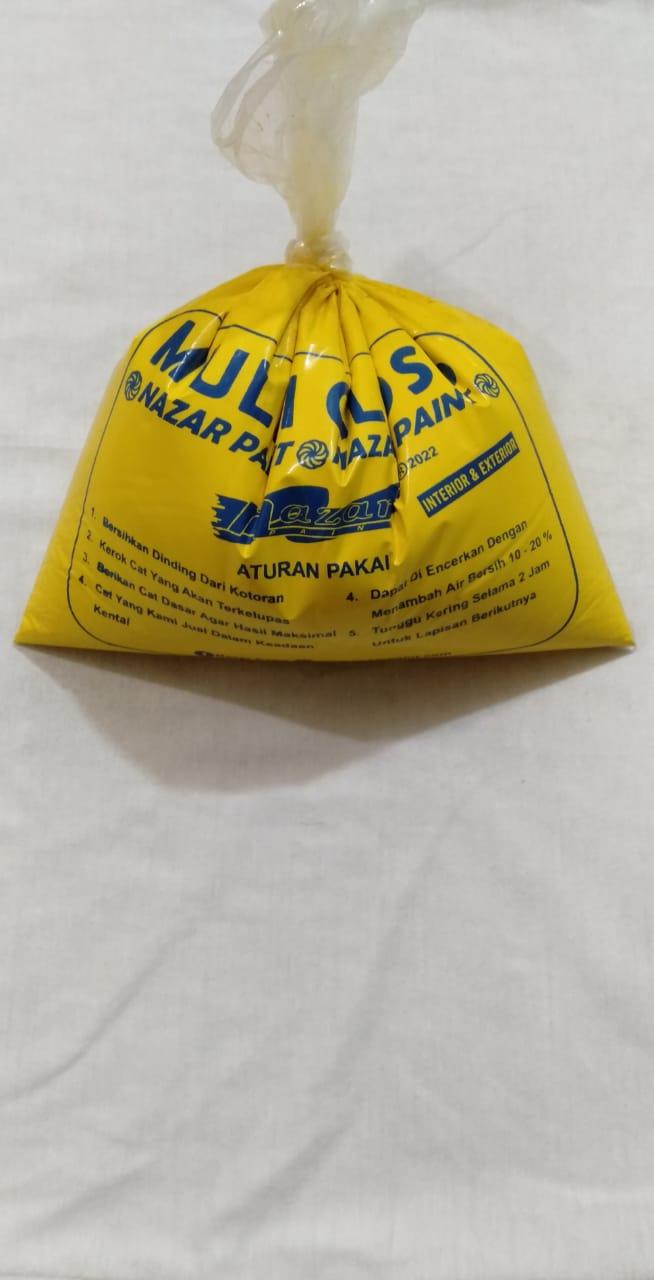 Gambar NAZAR PAINT CAT TEMBOK KILOAN WEATHERSHIELD KUALITAS GLOSS MULTIGUNA - 501-SUN FLOWER dari Cat Nazar Paint undefined Tokopedia