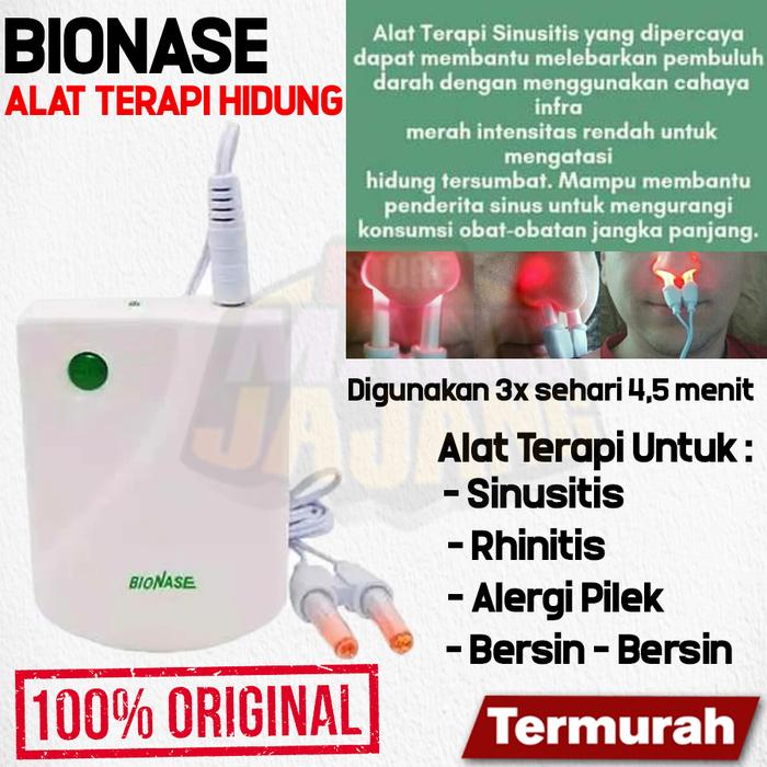 Gambar ALAT TERAPI PEREDA SINUSITIS / RHINITIS / PILEK / BERSIN /ALERGI PILEK - BIONASE dari Mang jajang Store undefined Tokopedia