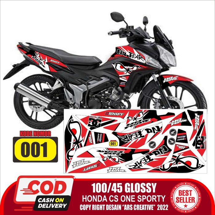 Gambar Sticker Striping Decal Honda CS1 125 2008-2013 Variasi AR13 - 01 DOFF, QUANTAC dari Arayanto Sticker undefined Tokopedia