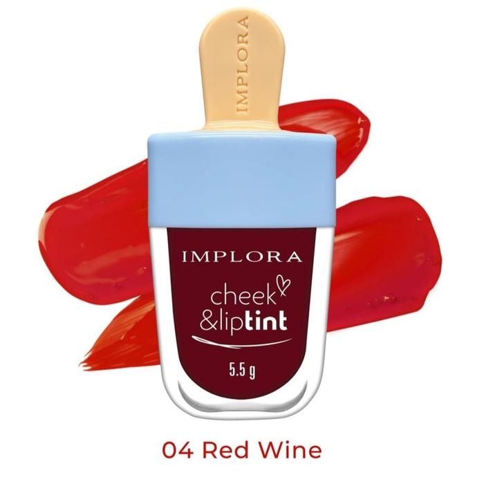 Gambar Implora cheek and liptint - Red wine dari Twinklebeauty undefined Tokopedia