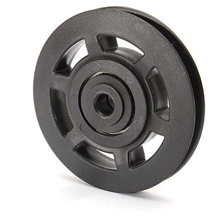 Gambar Katrol Gym 95mm Roda Pulley Home Gym Replacement Gym Fitness Equipment - Hitam dari Abeeing undefined Tokopedia