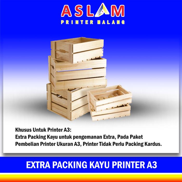 Gambar PACKING KAYU UNTUK PRINTER A3 dari Aslam Printer Malang undefined Tokopedia