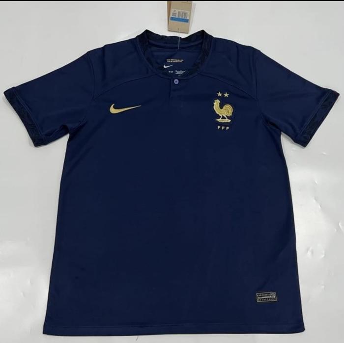 Gambar Jersey Perancis France Home Piala Dunia World Cup QATAR 2022 Kaos Bola - S dari Dgshopid undefined Tokopedia