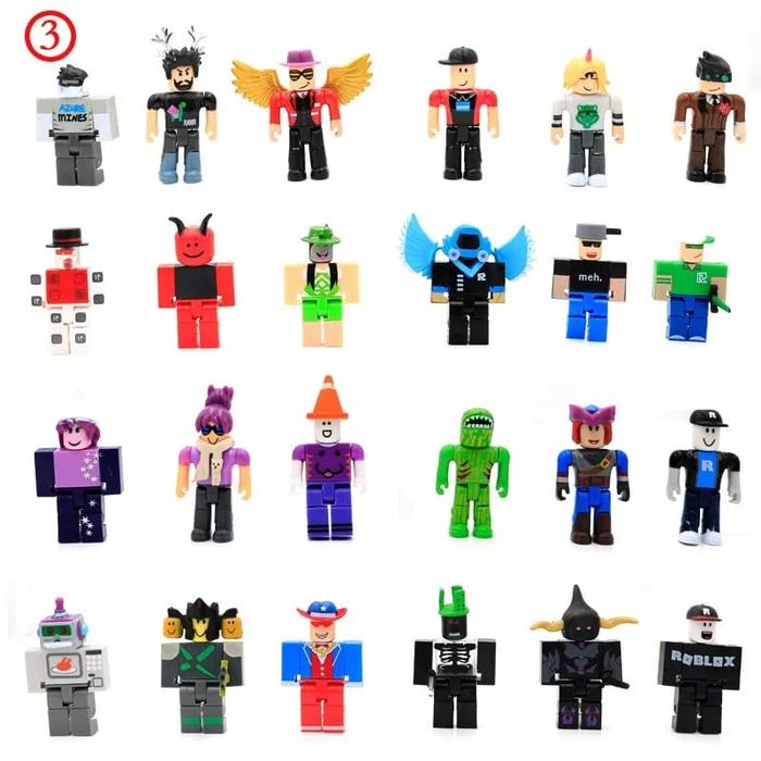 Gambar MAINAN ANAK FIGURE ROBLOX LEGEND OF ROBLOX NEW - B / 24 LOSEPACK dari KITTY MART undefined Tokopedia