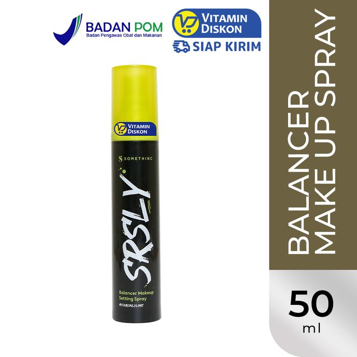 Gambar SOMETHINC SRSLY BALANCER MAKE UP SETTING SPRAY 45ML dari VitaminDiskon undefined Tokopedia
