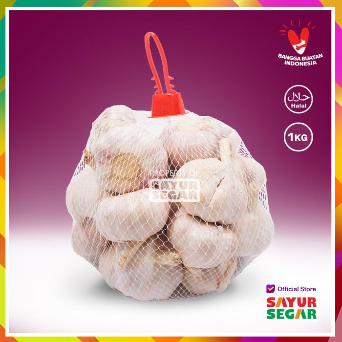 Gambar BAWANG PUTIH HONAN SUPER [ 1kg ] PREMIUM - 500g dari Sayur Segar undefined Tokopedia