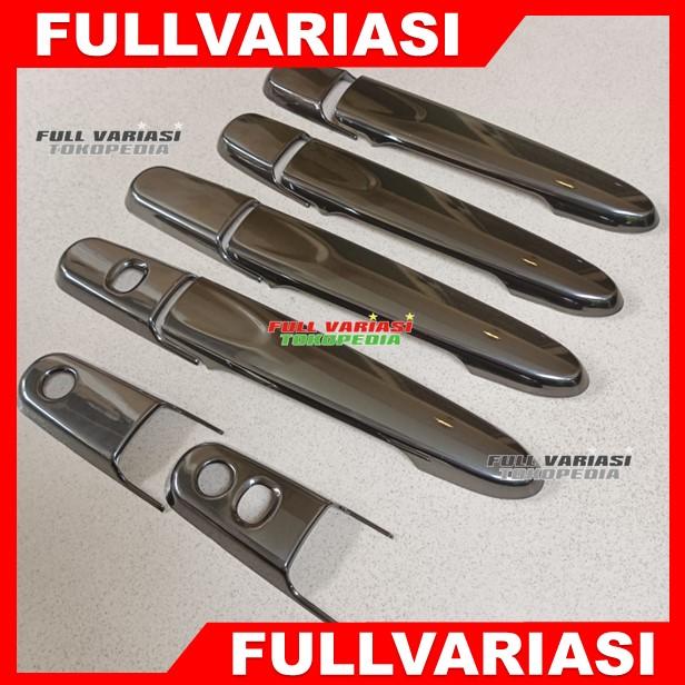 Gambar Cover Handle Outer Mangkok All New Rush 2018-2022 Black Chrome - COVER HANDLE dari Full Variasi Jakarta Kota Administrasi Jakarta Timur Tokopedia
