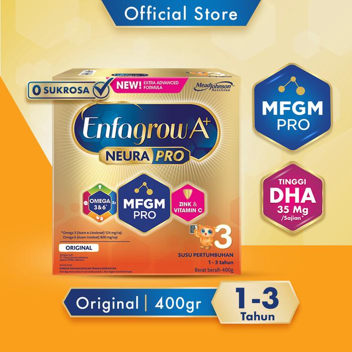 Gambar Enfagrow A+ 3 Original 400 gr dari Citra Susu undefined Tokopedia