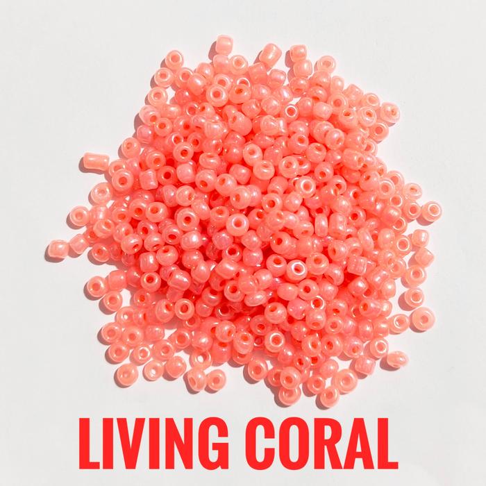 Gambar Mote/Manik Pasir 8/0 Pearl Series - Living coral dari Labellecornershop undefined Tokopedia