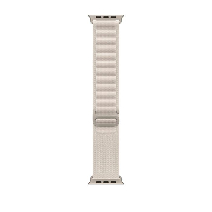 Gambar Strap Apple Watch Ultra Alpine Loop Model Accessories Original 49MM - Starlight, L dari Greatest W undefined Tokopedia