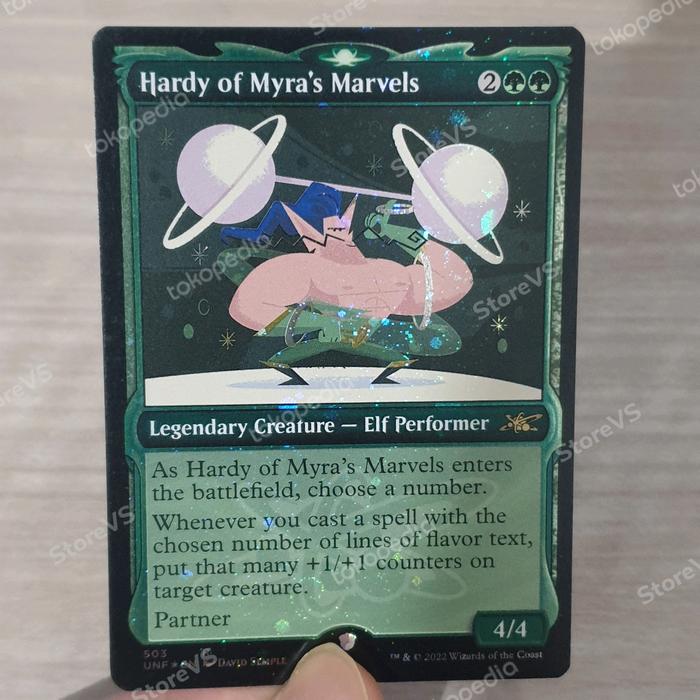Gambar Hardy of Myra's Marvels Showcase Galaxy Foil UNF - MTG dari StoreVS undefined Tokopedia