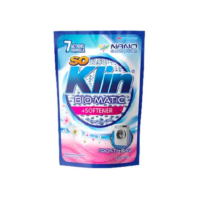 Harga So Klin Biomatic Liquid Detergent Front Load 1000 ml hari ini ...