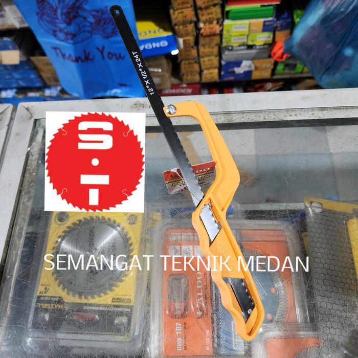 Jual ALAT HANDLE GAGANG GERGAJI BESI MINI 1201 HACK SAW 12 